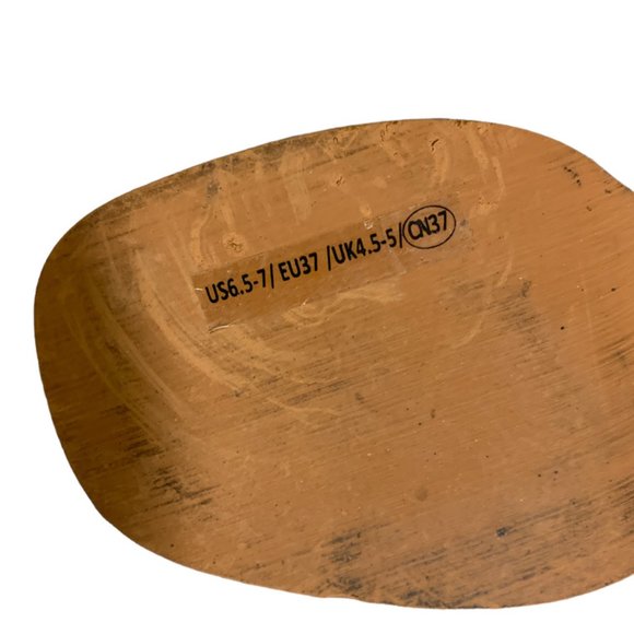 SANDALS, Blue faux suede with greek-style wrap up legs, size 37, barely worn - Picture 5 of 6